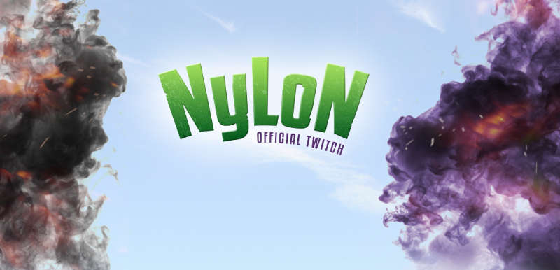nylon logo and twitch cover